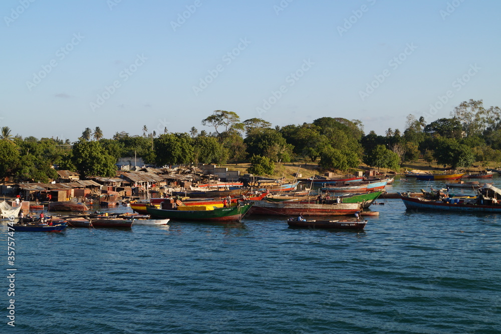 Boats in Kigamboni