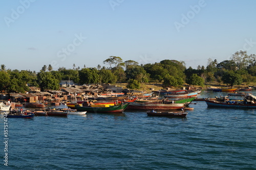 Boats in Kigamboni photo