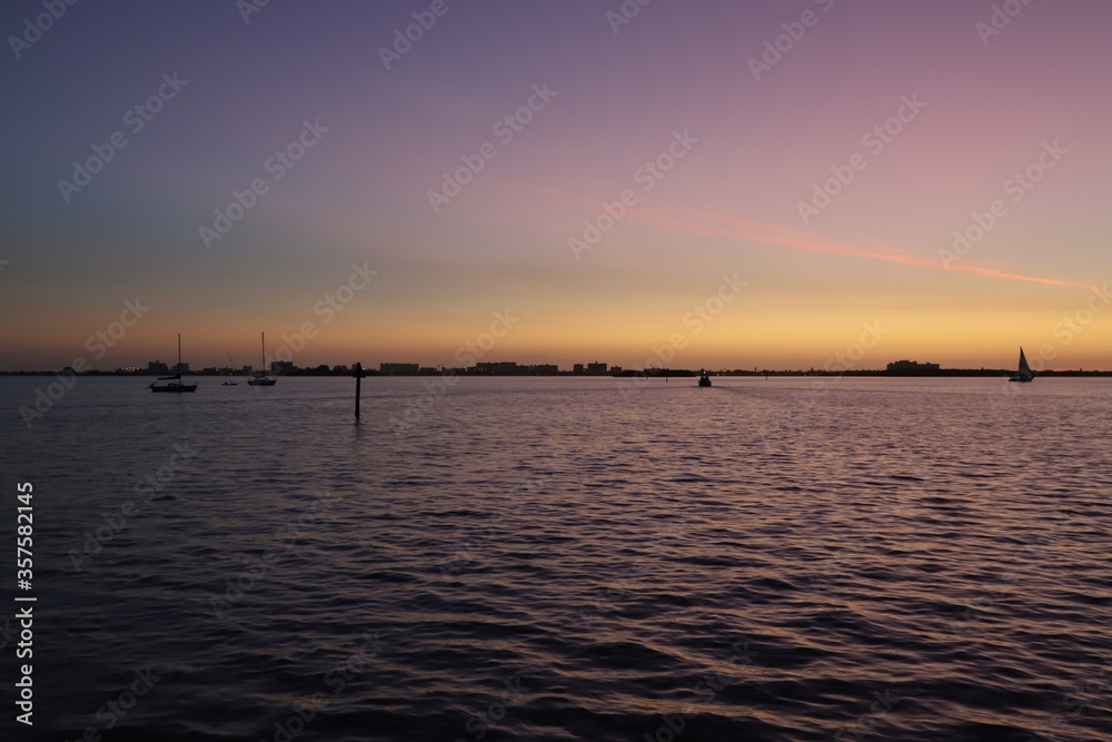 Sunset at the beach