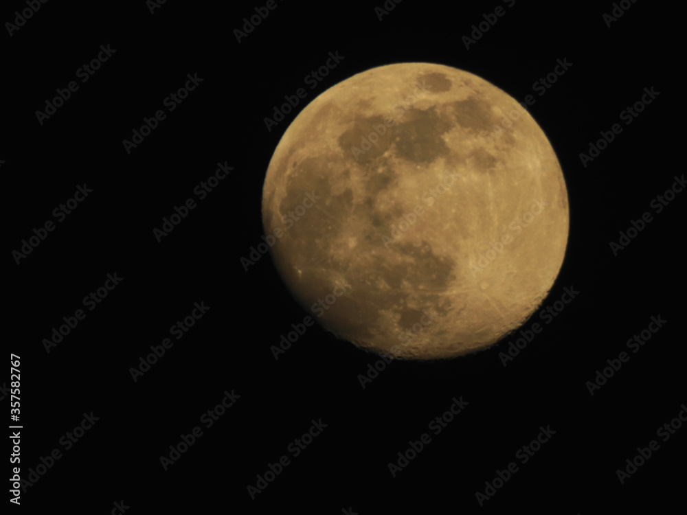 moon with details moon with details