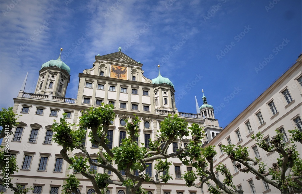 Obraz premium Rathaus Augsburg