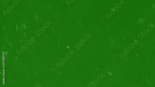 Dust Stock Video In Green Screen.