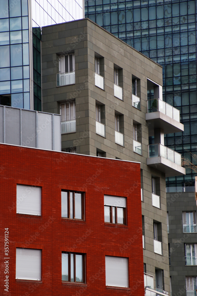 Building in the city of Bilbao Building in the city of Bilbao