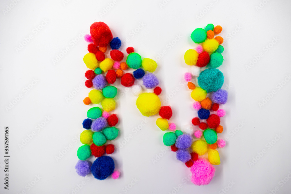 The alphabet in capital letters The alphabet in capital letters