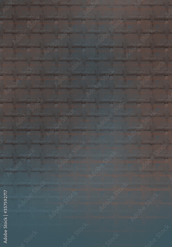 Muro de ladrillo gris de un callejón Stock Illustration Adobe Stock