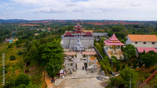 ksitigarbha bodhisattva tample at tanjungpinang, bintan island photo