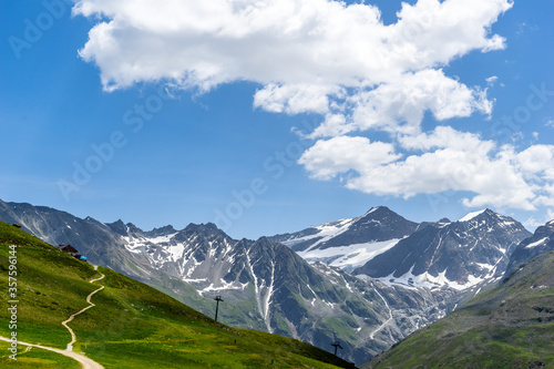 Rifflsee Pitztaler Alpen, Österreich
