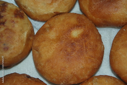 Homemade tasty potato bread rolls bun