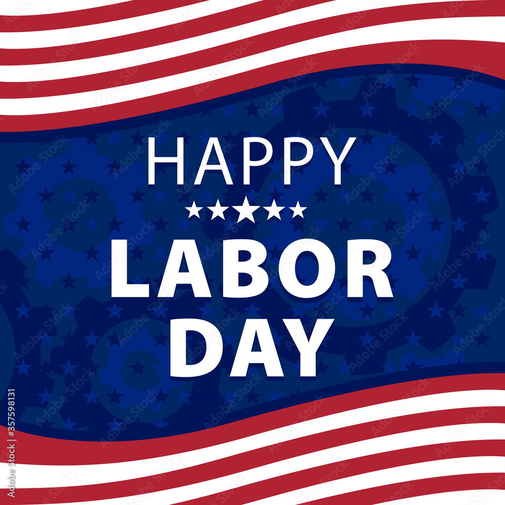 Happy Labor Day poster, banner. Vector illustration Happy Labor Day poster, banner. Vector illustration