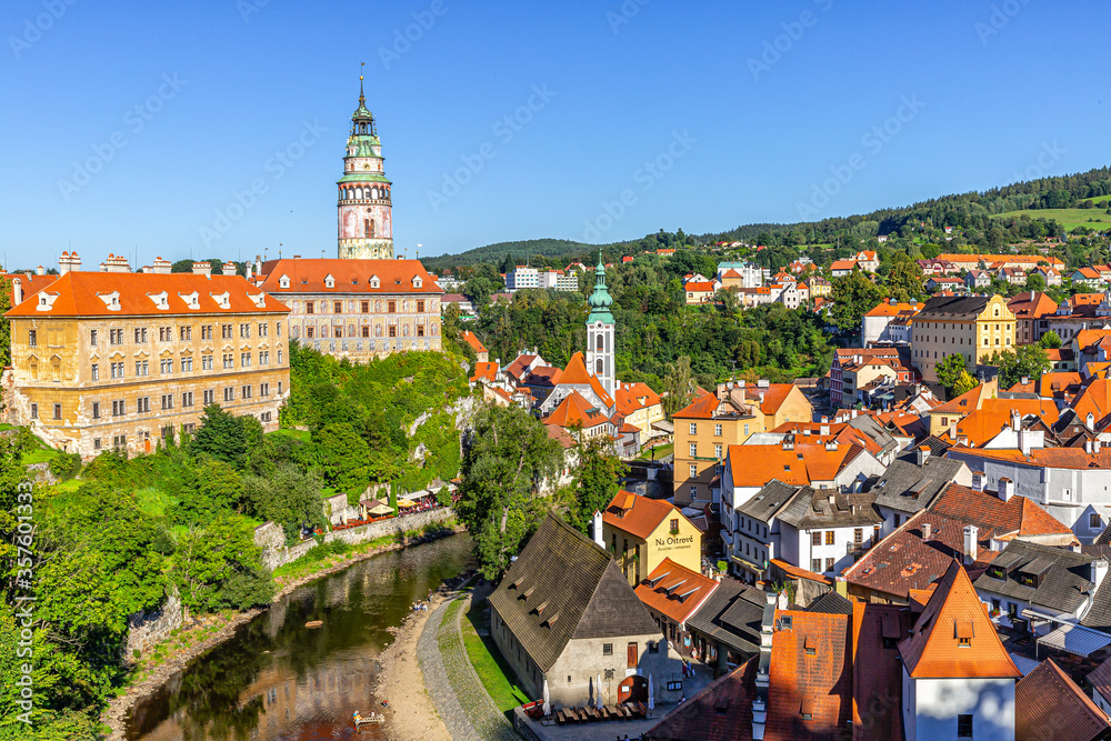 Obraz premium Amazing view of Cesky Krumlov
