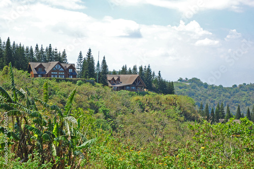 Tagaytay Highlands mountain and clubhouses in Tagaytay, Cavite, Philippines photo