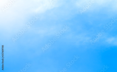 blue sky with beautiful natural white cloud