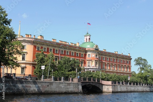 Quadro su tela City Of Saint Petersburg
