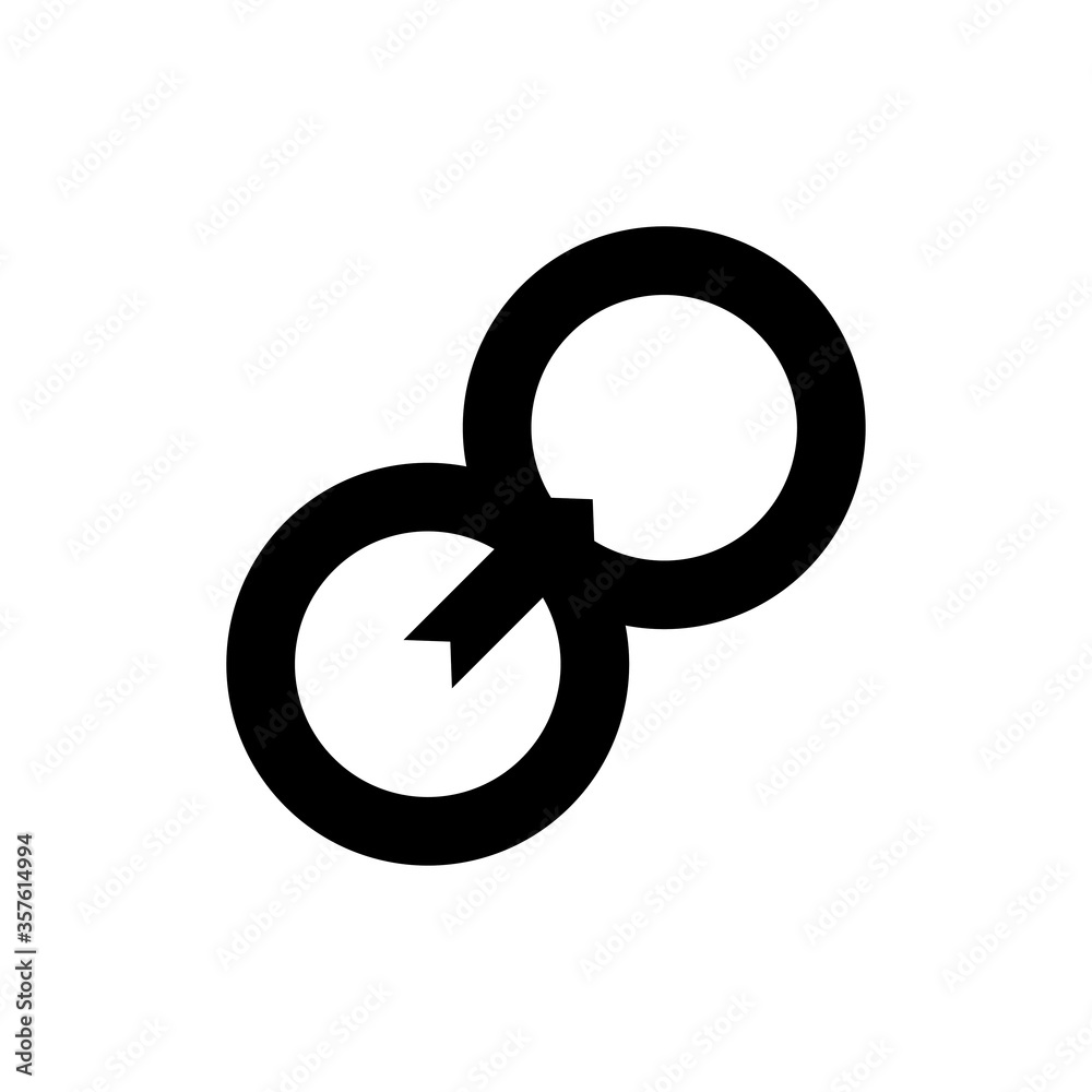 Number 8 or GO letter with Up Arrow logo design vector Number 8 or GO letter with Up Arrow logo design vector