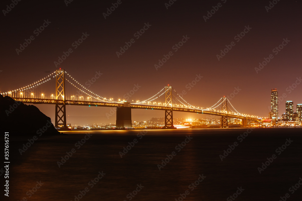 Bay Bridge in San Francisco USA