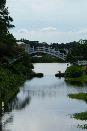 Pont au Jardin de Changkaiskei Taiwan