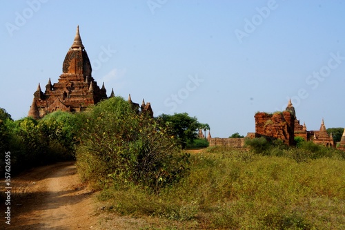 Temples of Bagan  Bagan  Myanmar  Burma 