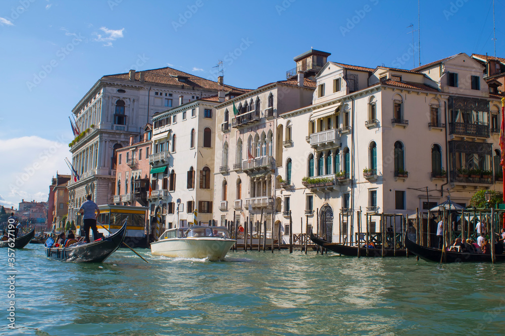 Venice. Italy. The Culture Of Italy. Sights and nature of Italy. Sea. The sun.