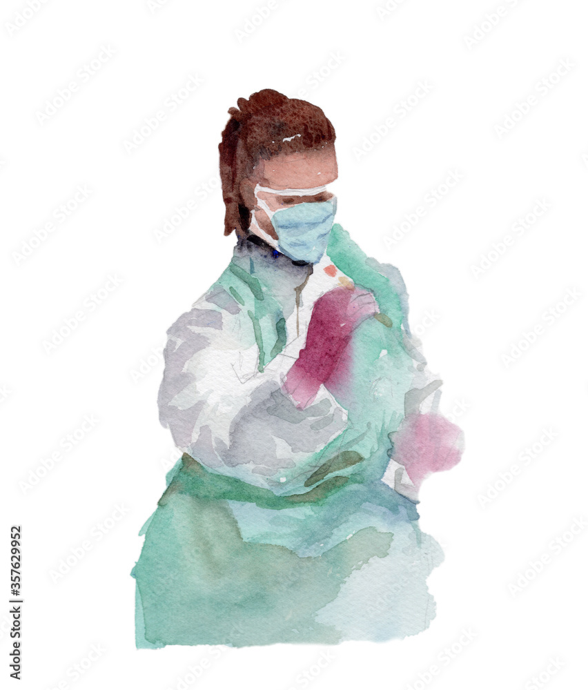 Doctor in PPE Suit Showing Warning Text Slogan on Paper Quarantine Danger  Of Infection Covid19, People Stock Footage ft. advertisement & burnout -  Envato Elements