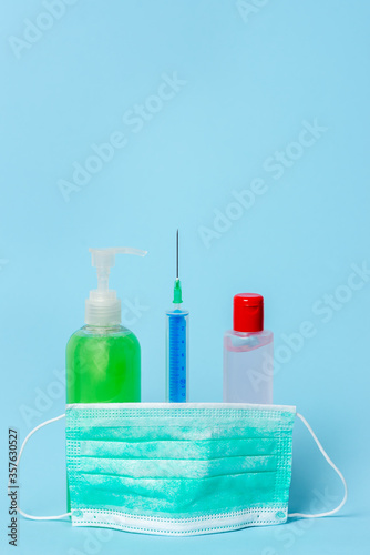 Primary Medical Precautionary Equipments For Health Care Protection photo