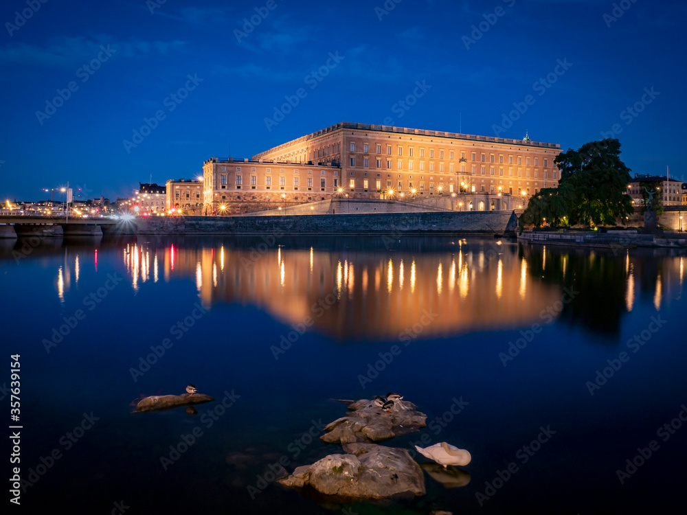 Royal castle in Stockholm, Sweden