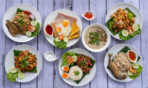 Thai Food Selections and Mixes