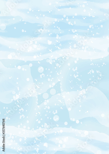 水イメージの背景素材