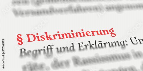 Diskriminierung photo