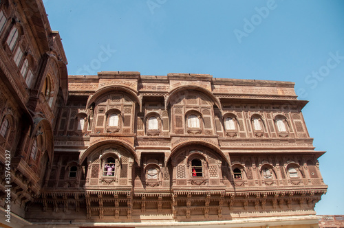 Mehrangarh fort is a beautiful fort situated in Jodhpur, Rajasthan