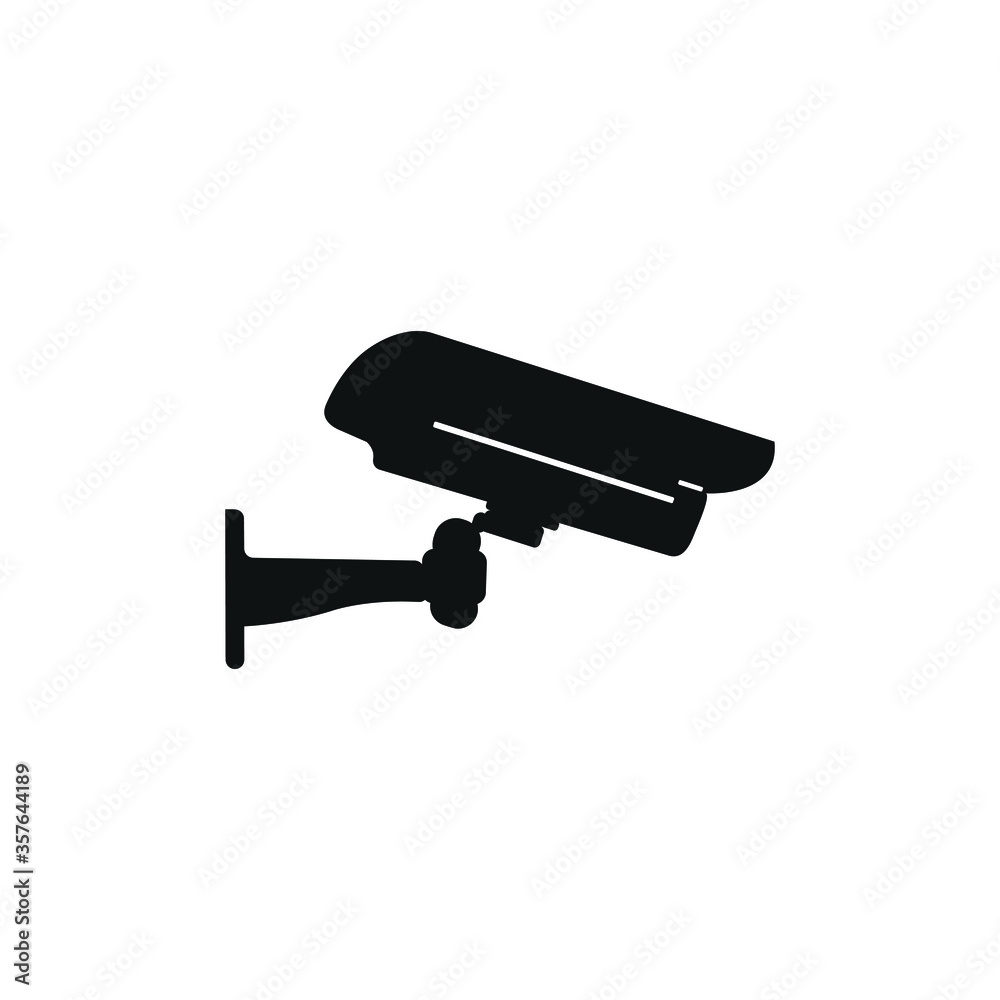 Security camera icon. Vector art Security camera icon. Vector art
