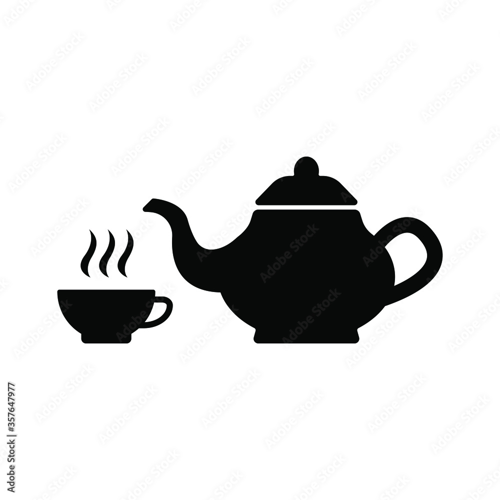 teapot and cup