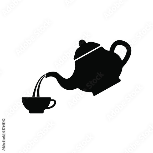 teapot and cup