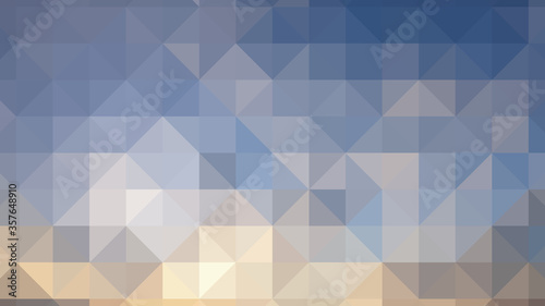 Fototapeta Naklejka Na Ścianę i Meble -  Multi-colored rectangular pixel background. The texture consisting of multi-colored triangles.