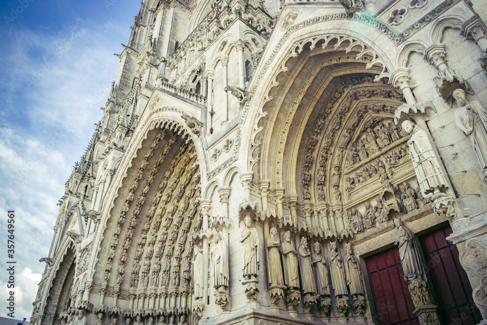 Exterior of the Notre Dame de Amiens
