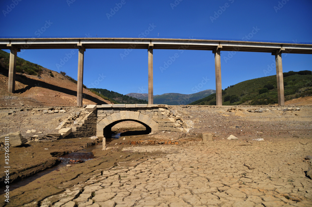 Fototapeta premium La falta de precipitaciones