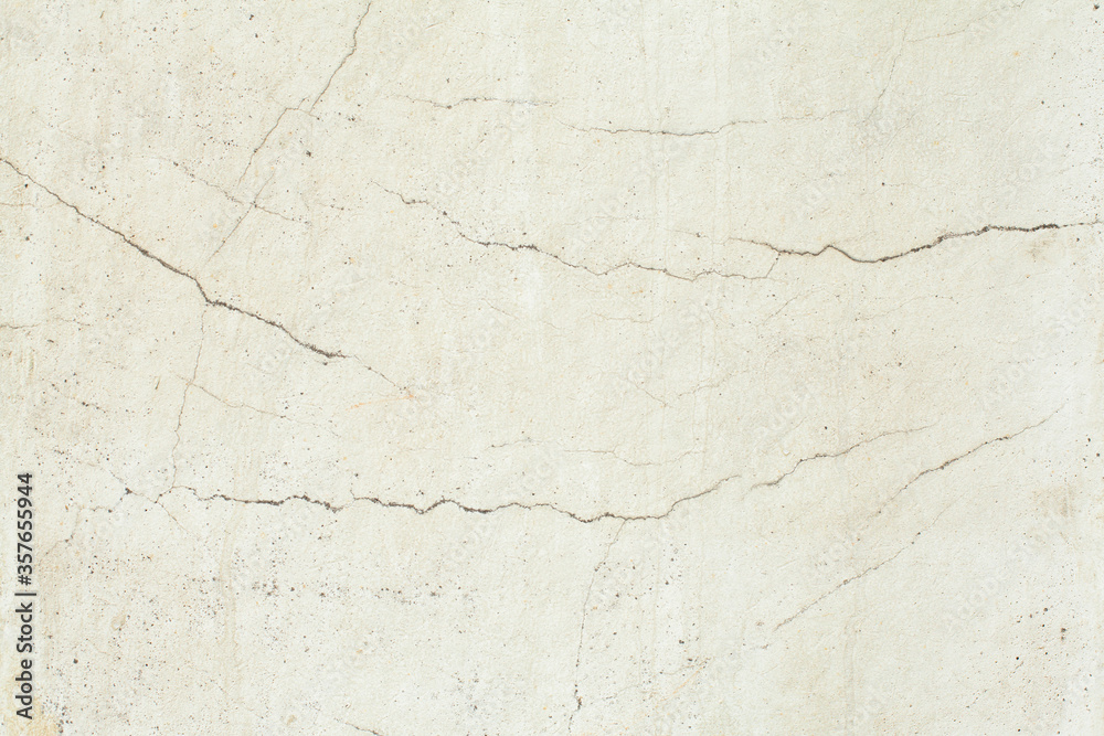 Fototapeta premium Gray weathered wall texture. Old Background with crack