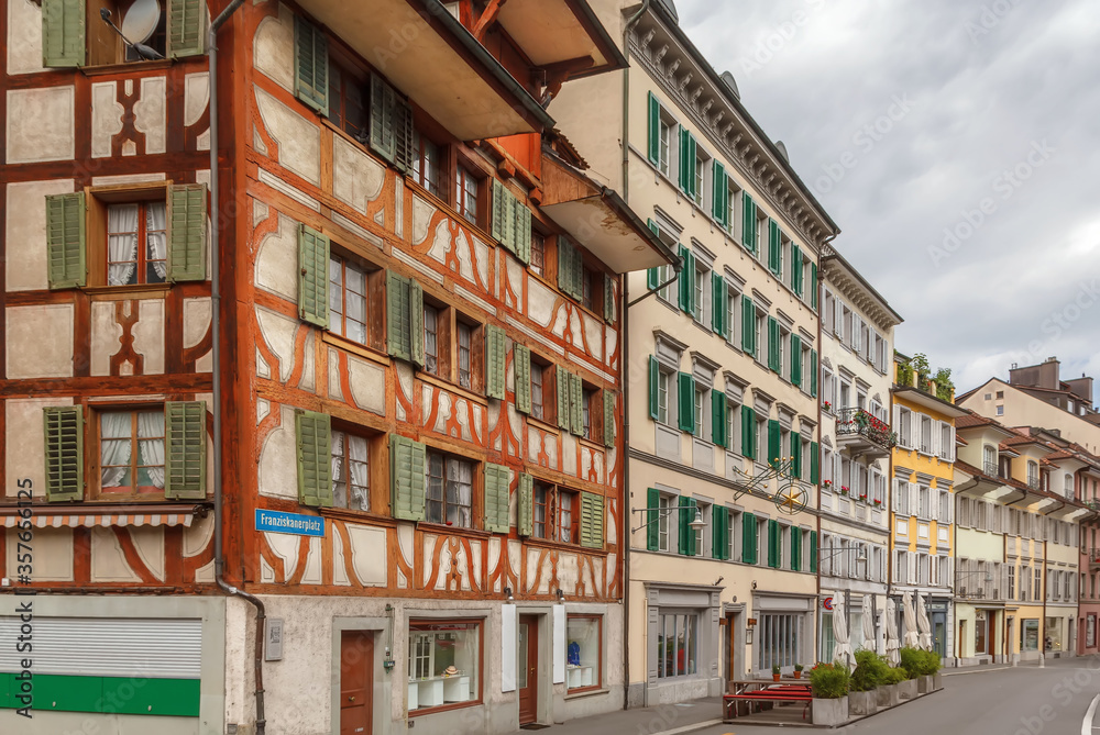 Street in Lucerne, Switzerland
