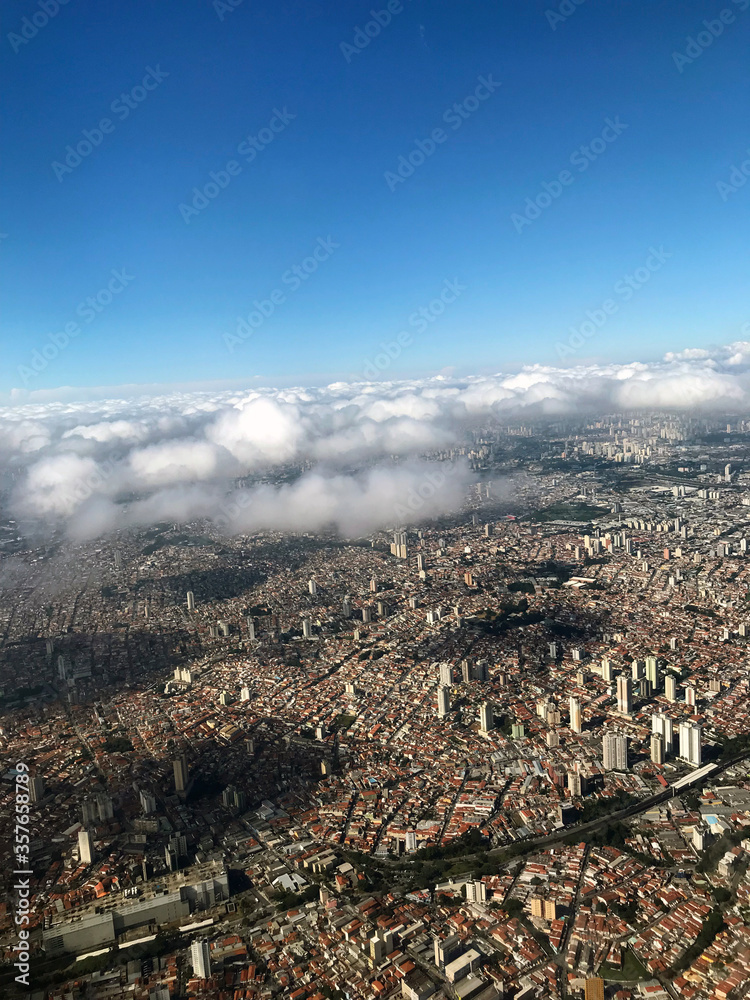 Aerial View of Sao Paulo