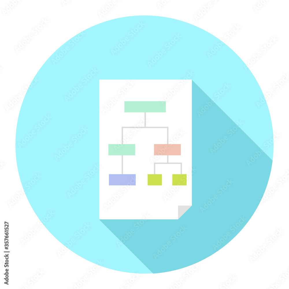 Flow Chart Icon Symbol Sign - Vector illustration icon Flow Chart Icon Symbol Sign - Vector illustration icon