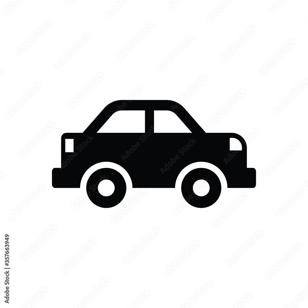 car icon logo illustration design