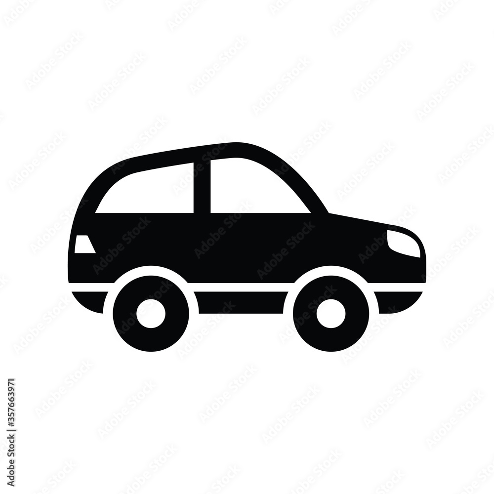 car icon logo illustration design