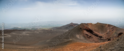 Etnas lower crater