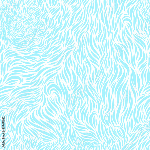 Colorful abstract seamless pattern. abstract curls.