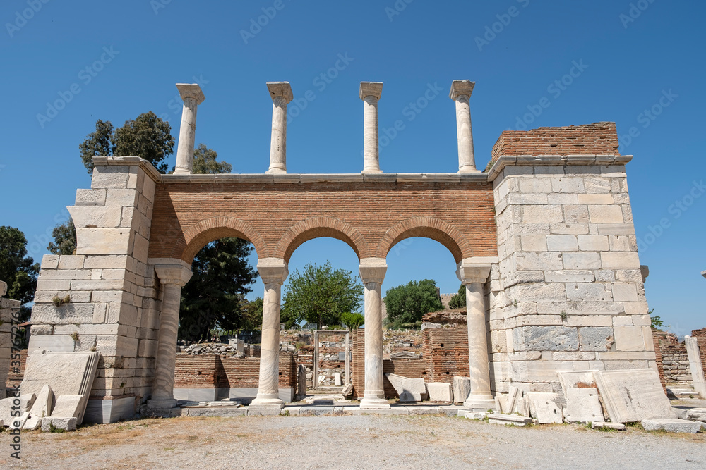 Basilica of st.john Selcuk izmir,Turkey