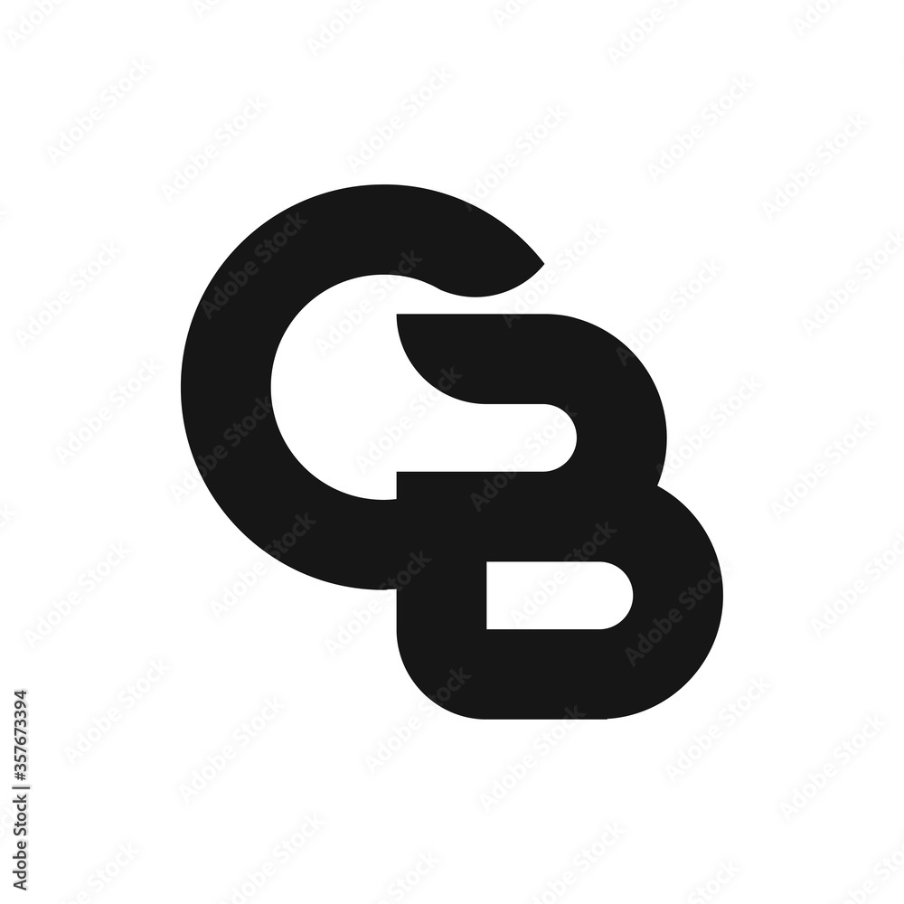 CB Letter Logo Design With Simple style CB Letter Logo Design With Simple style