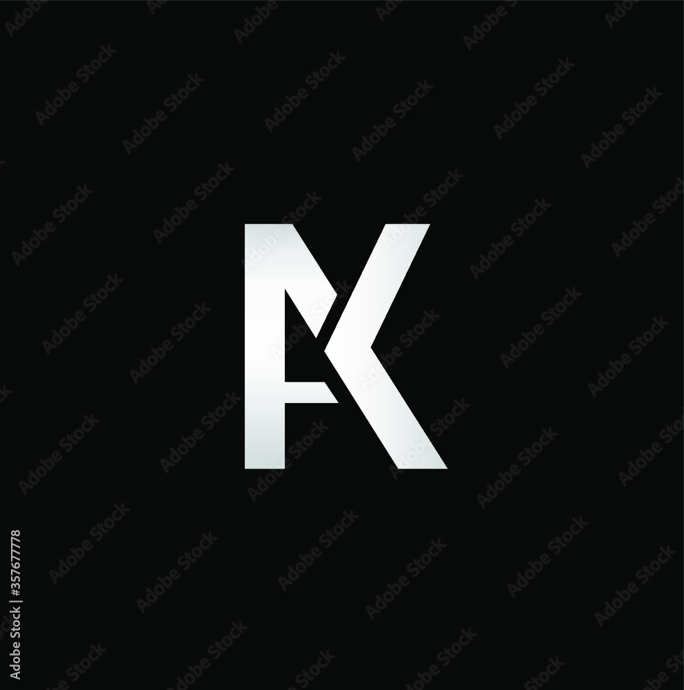 Letter A and letter K logo Letter A and letter K logo