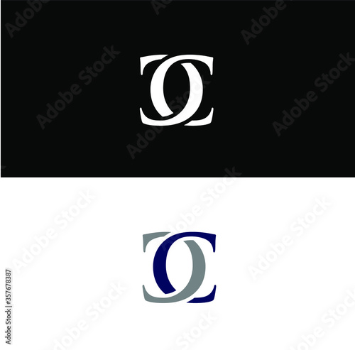 Sophisticated double letter C logo
