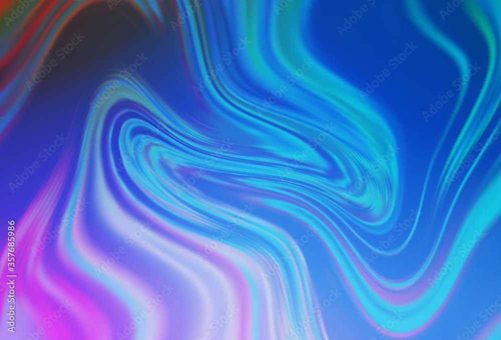 Obraz premium Light Pink, Blue vector blurred background.