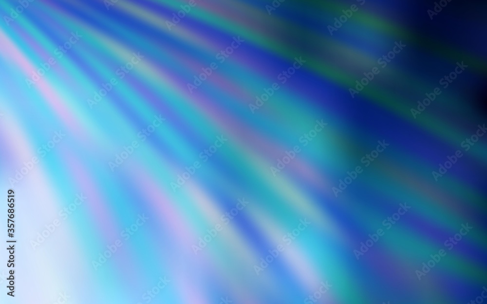 Obraz premium Light BLUE vector texture with colored lines.