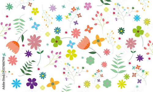  Beautiful Various Flower and Plant Pattern 